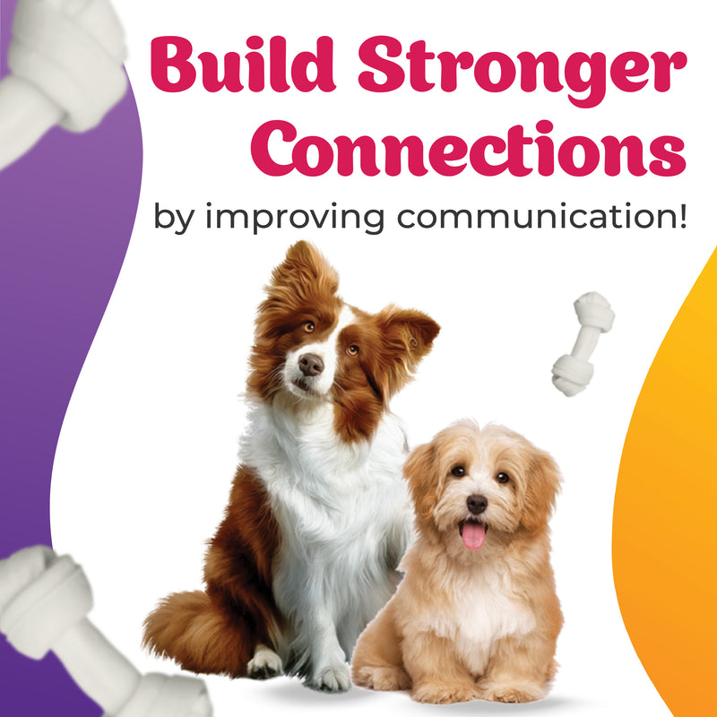 Paw Dog Buttons for Voice Record and Communication with Buzzer